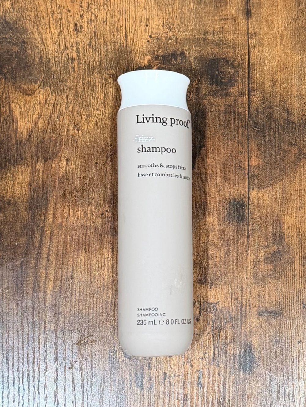 Living Proof Frizz Shampoo - Taupe Bottle